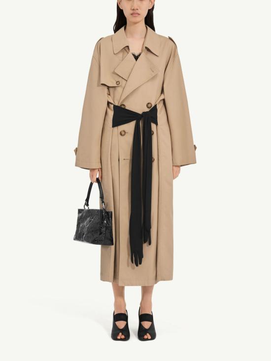 26SS MM6 메종마르지엘라 코트 S52AH0084 M35368154 Beige - MM6 MAISON MARGIELA