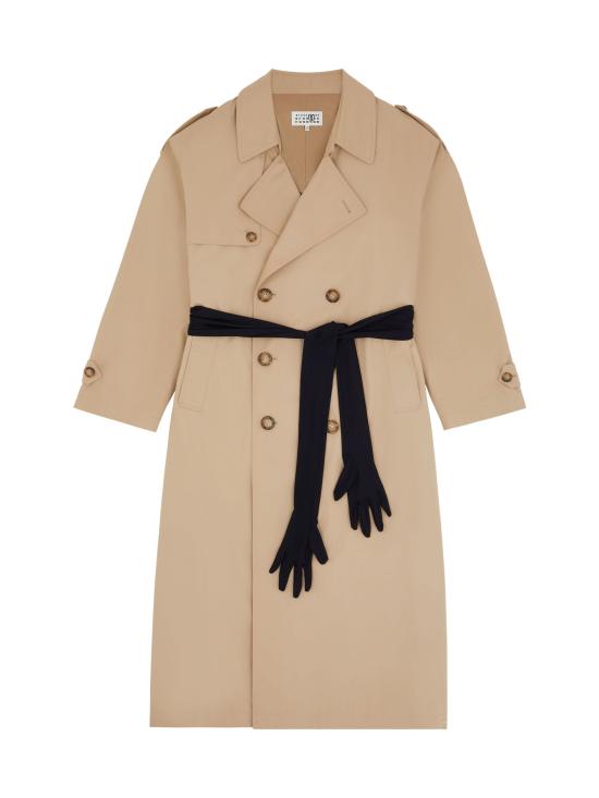 26SS MM6 메종마르지엘라 코트 S52AH0084 M35368154 Beige