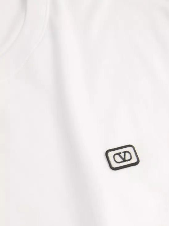 26SS 발렌티노 가라바니 반팔 티셔츠 VMG10VAQ8 A03 Cream - VALENTINO GARAVANI