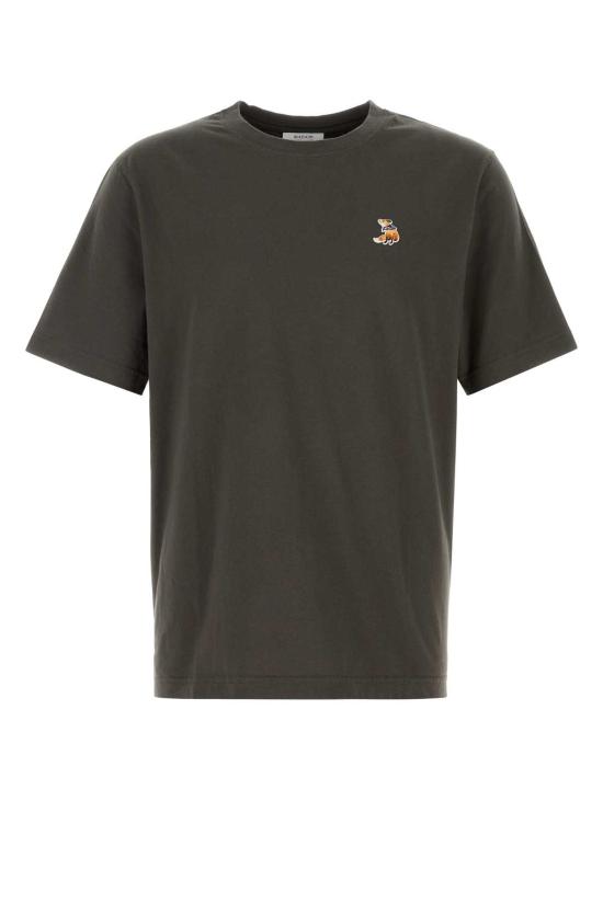 26SS 메종키츠네 드리밍 폭스 컴포트 티셔츠 QM00102KJ7026 0453 Brown