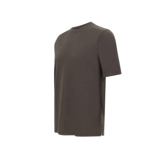 26SS 필리포 드 로렌티스 반팔 티셔츠 TSMCJCREPE U190 MARRONE - FILIPPO DE LAURENTIIS