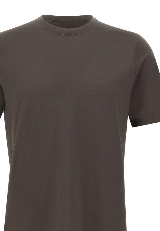 26SS 필리포 드 로렌티스 반팔 티셔츠 TSMCJCREPE U190 MARRONE - FILIPPO DE LAURENTIIS