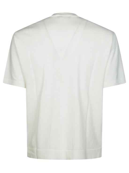 26SS 필리포 드 로렌티스 반팔 티셔츠 TS0MCOVCR14R 020 BIANCO - FILIPPO DE LAURENTIIS