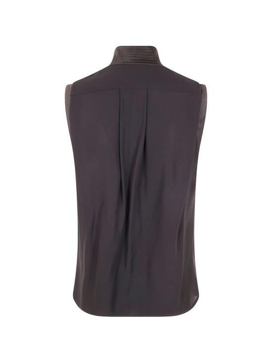 26SS 엘리자베타프랜치 민소매 티셔츠 CA13461E2 110 Black - ELISABETTA FRANCHI