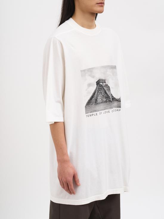 26SS 다크쉐도우 반팔 티셔츠 NDU01F4274RNEP21109 LATTE - DRKSHDW