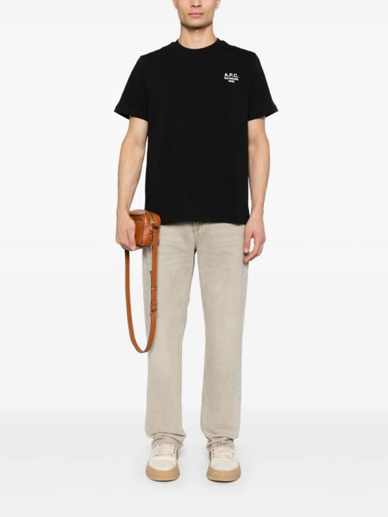 26SS 아페쎄 반팔 티셔츠 COHBU M26388 TZC NOIR BLANC - A.P.C.