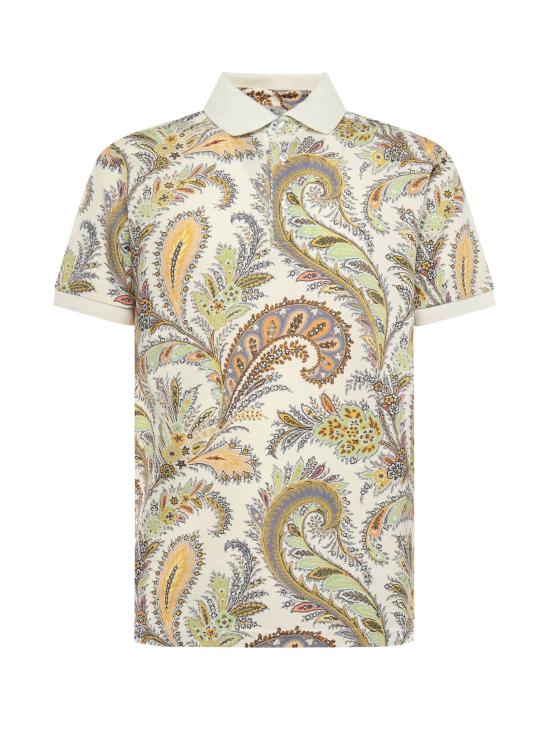 25FW 에트로 폴로 티셔츠 MRMD0004 AK930X0800 Yellow