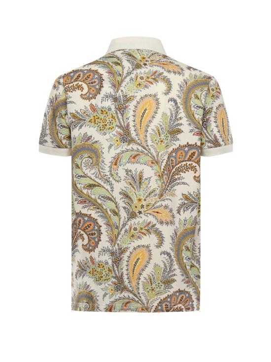 25FW 에트로 폴로 티셔츠 MRMD0004 AK930X0800 Yellow - ETRO