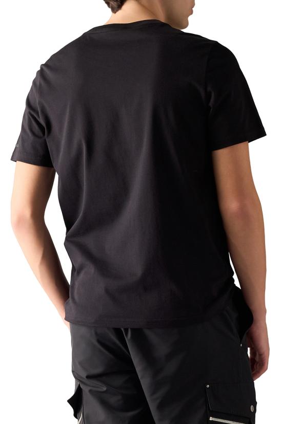 26SS 무스너클 반팔 티셔츠 M16MT729 292 Black - MOOSE KNUCKLES