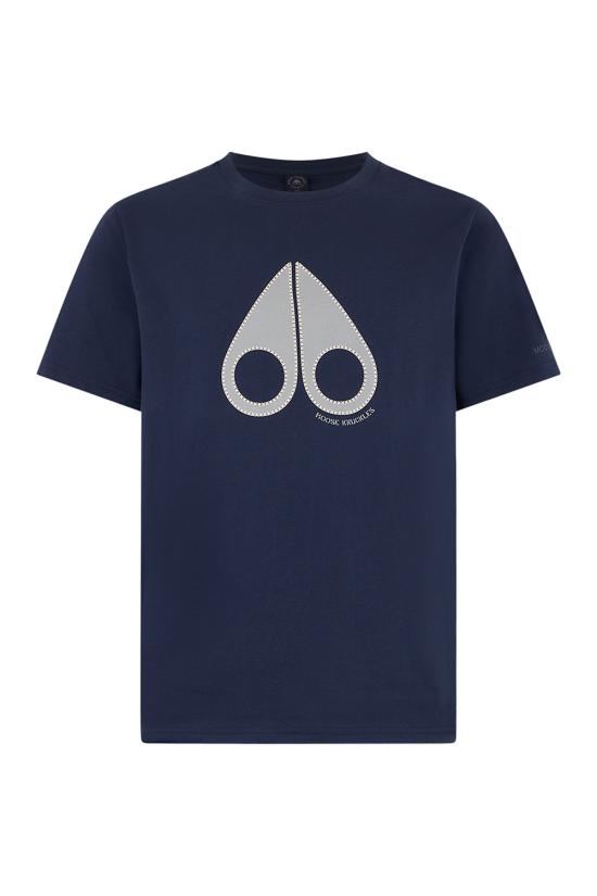 26SS 무스너클 반팔 티셔츠 M16MT736 833 Blue