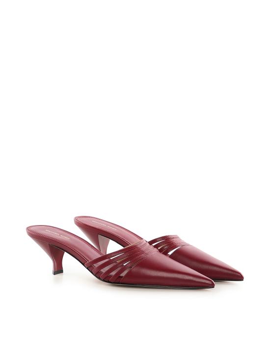 25FW 마이클 코어스 뮬/슬리퍼 40T5HSMP1L 691 Mulberry - MICHAEL KORS