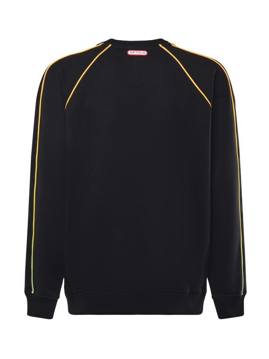 25FW 카사블랑카 긴팔 티셔츠 MAW25JTP437 01 Black - CASABLANCA