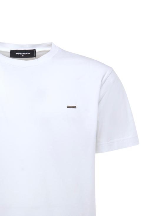 25FW 디스퀘어드2 반팔 티셔츠 S74GD1253 D20020100 White - DSQUARED2