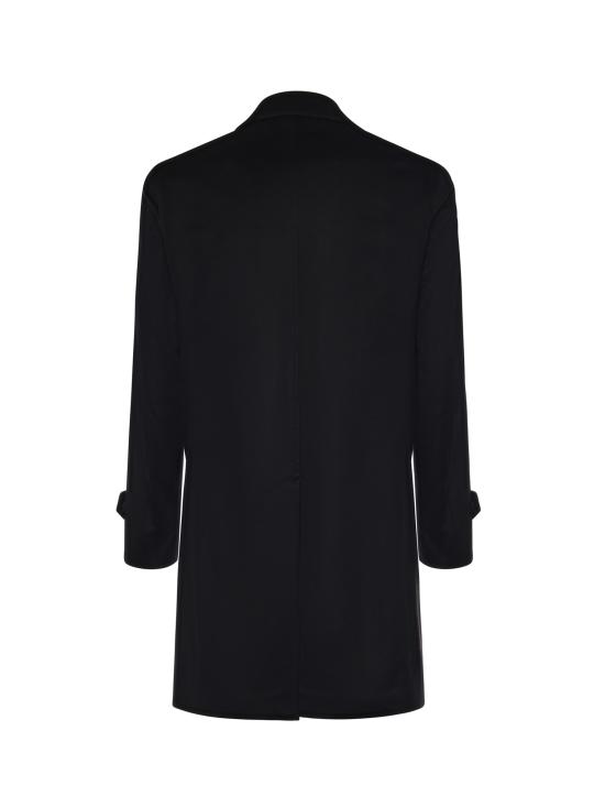 25FW 루이지 비안끼 코트 7387 007006 Black - LUIGI BIANCHI