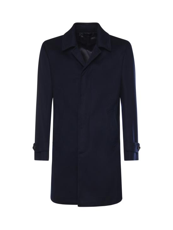 25FW 루이지 비안끼 코트 7387 007003 Blue