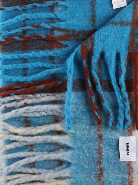 25FW 본사이 머플러/스카프 AC004V5 GRY LIGHT BLUE MULTI - BONSAI