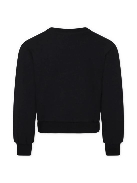 25SS [키즈] 모스키노 트레이닝 상의 HDF066LDA00 60100 NERO BLACK - MOSCHINO