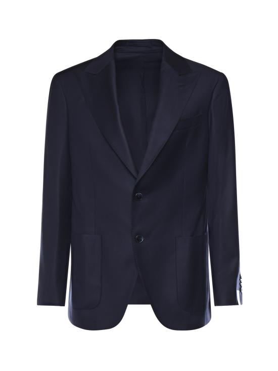 25FW 루이지 비안끼 수트 자켓 2412 005223 Blue