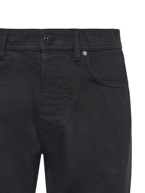 25FW 스톤 아일랜드 J100005 레귤러 스트레이트 핏 파이브 포켓 진 K2S15J100005 S00J5V0029 Black - STONE ISLAND