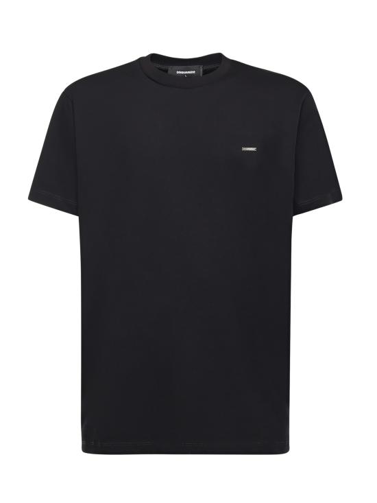 25FW 디스퀘어드2 반팔 티셔츠 S74GD1253 D20020900 Black