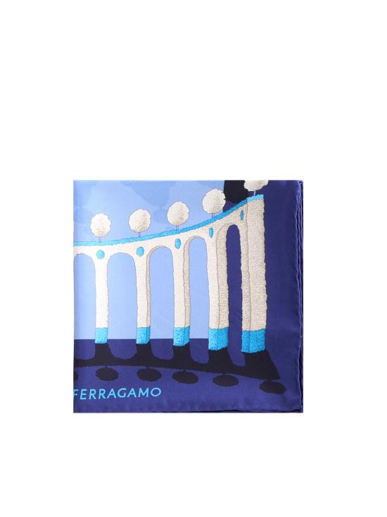 25FW 살바토레 페라가모 머플러/스카프 310212 785680002 Blue