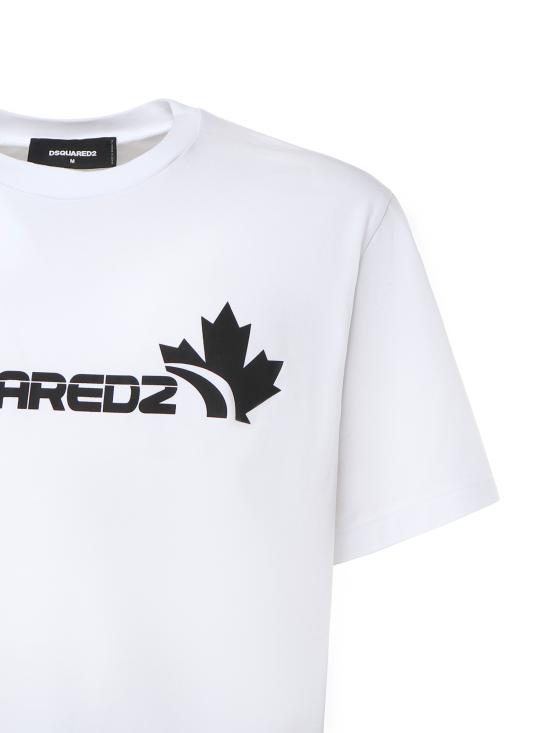 25FW 디스퀘어드2 반팔 티셔츠 S71GD1629 D20020100 White - DSQUARED2