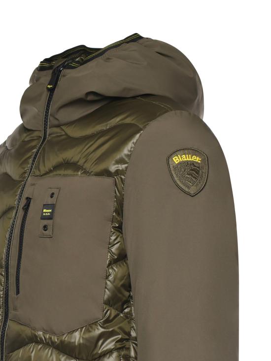 25FW 블라우어 패딩 25WBLUC08078 006355670 Forest green - BLAUER