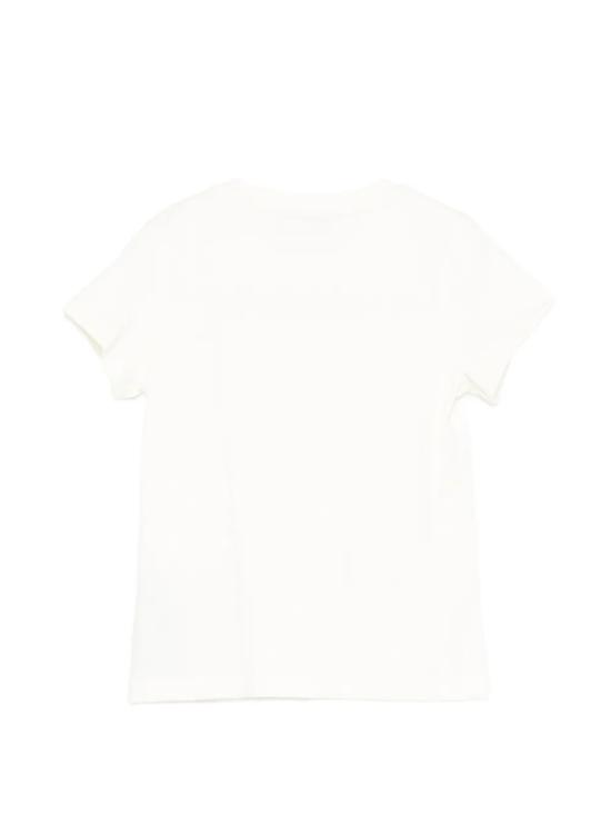 26SS [키즈] 발망 티셔츠 BY8A01Z3672 102OR White - BALMAIN