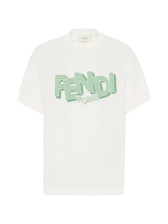 26SS [키즈] 펜디 티셔츠 JMI5047AJ F1UVR White