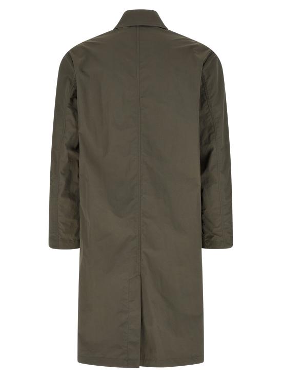 26SS 드리스 반 노튼 트렌치 코트 2610202113313606 Green - DRIES VAN NOTEN