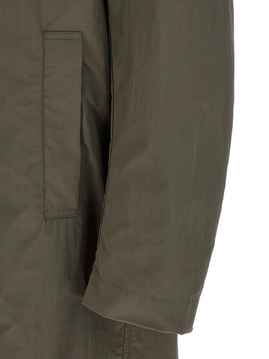 26SS 드리스 반 노튼 트렌치 코트 2610202113313606 Green - DRIES VAN NOTEN