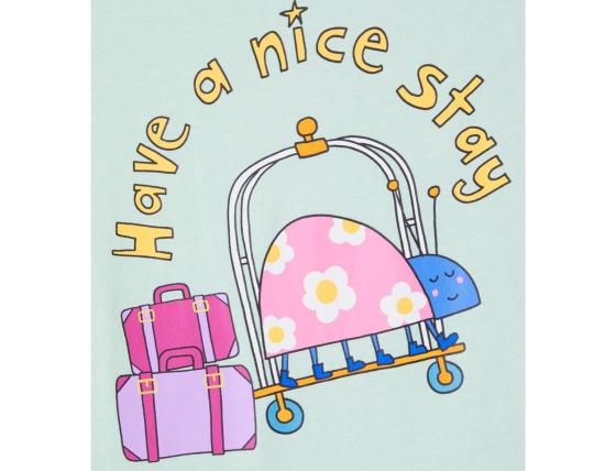 26SS [키즈] 스텔라 맥카트니 티셔츠 TY8A41 Z0434 754 Green - STELLA MCCARTNEY