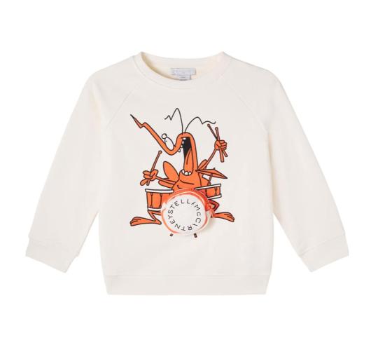 26SS [키즈] 스텔라 맥카트니 트레이닝 상의 TY4P60 Z3409 137 Beige