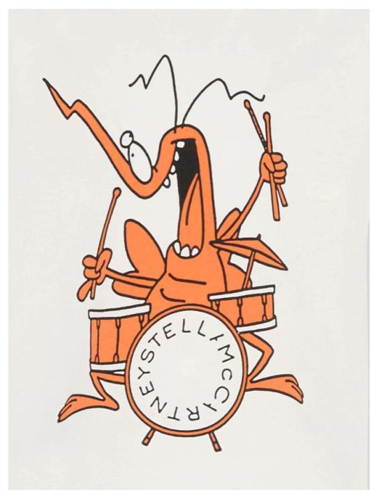 26SS [키즈] 스텔라 맥카트니 티셔츠 TY8P31 Z0434 101 White - STELLA MCCARTNEY