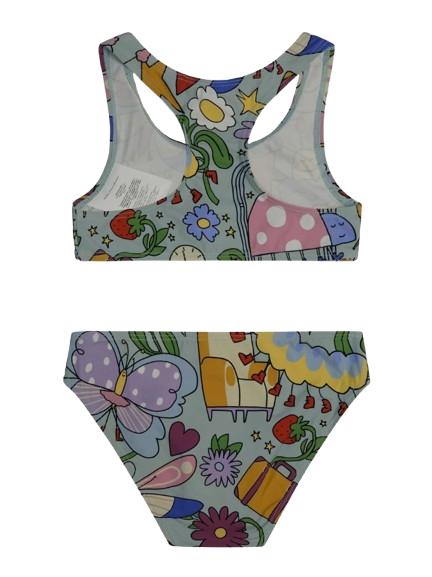 26SS [키즈] 스텔라 맥카트니 비키니 TYCA35 Z3509 754MC Green - STELLA MCCARTNEY