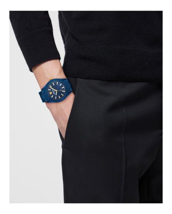  베르사체 손목시계 VE0M00325 BLUE OS - VERSACE