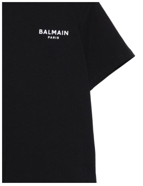 26SS 발망 반팔 티셔츠 BY8R31 Z3672 930BC Black - BALMAIN