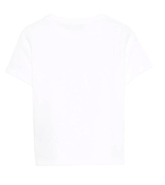 26SS [키즈] 발망 티셔츠 BY8Q21 Z3672 100NE White - BALMAIN
