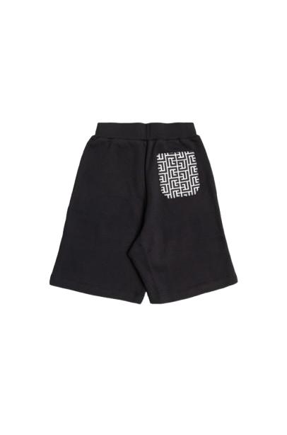 26SS [키즈] 발망 쇼츠/버뮤다 BY6P39 Z3183 930 Black - BALMAIN