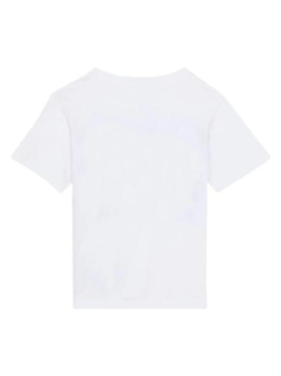 26SS [키즈] 발망 티셔츠 BY8P11 Z3672 100BL White - BALMAIN