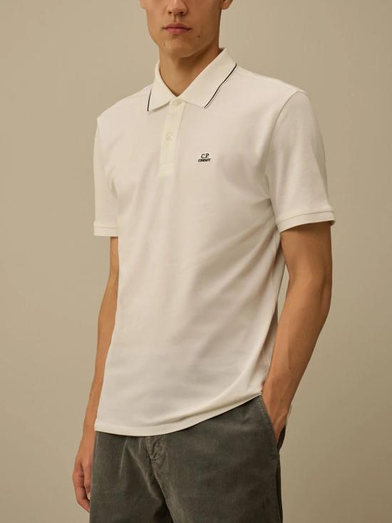 26SS 씨피 컴퍼니 반팔 티셔츠 RCCMPL722A 005263W103 White - C.P. COMPANY