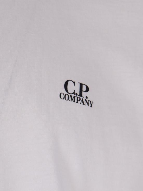 26SS 씨피 컴퍼니 반팔 티셔츠 RCCMTS725A 005100W103 White - C.P. COMPANY