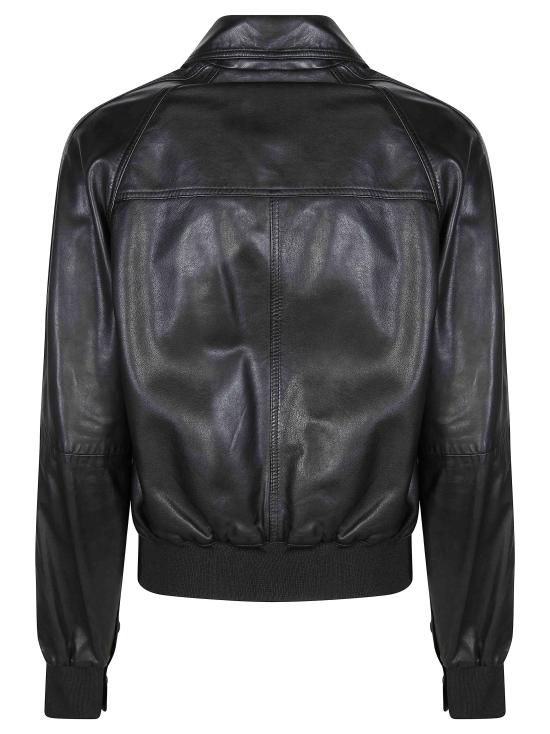 26SS 핑코 가죽 자켓 106233A31X Z99 NERO - PINKO