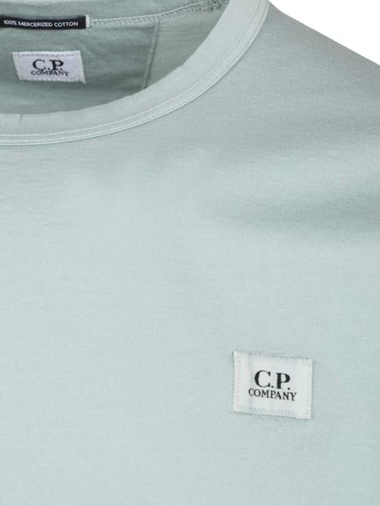 26SS 씨피 컴퍼니 반팔 티셔츠 20CMTS113A 006374G809 Clear Blue - C.P. COMPANY