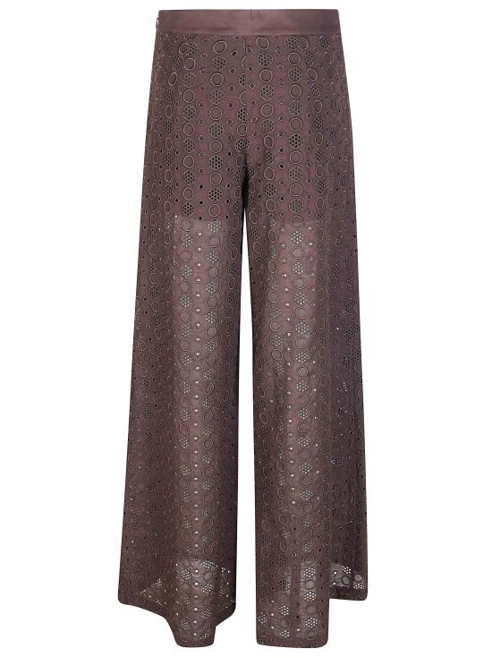 26SS 핑코 스트레이트 팬츠 106440A35P M28 MARRONE - PINKO