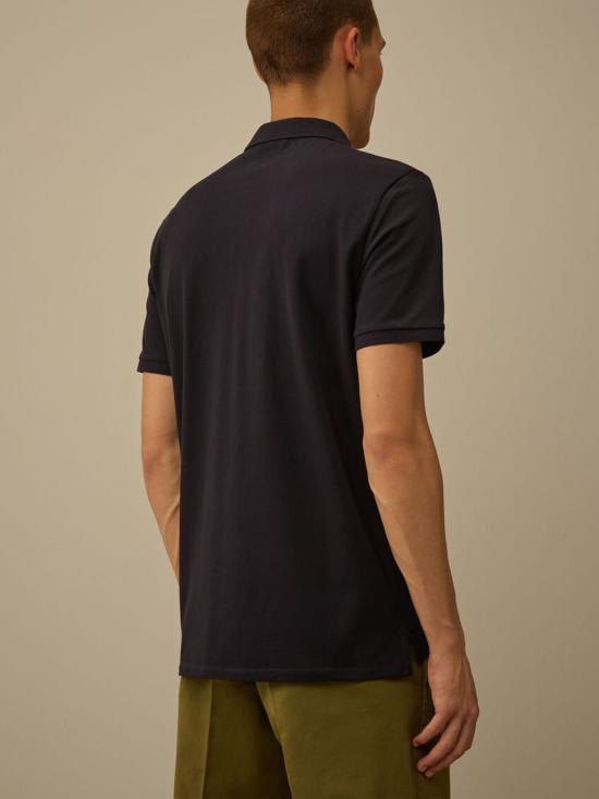 26SS 씨피 컴퍼니 스트레치 피케 숏슬리브 RCCMPL721A 005263W888 Blue - C.P. COMPANY