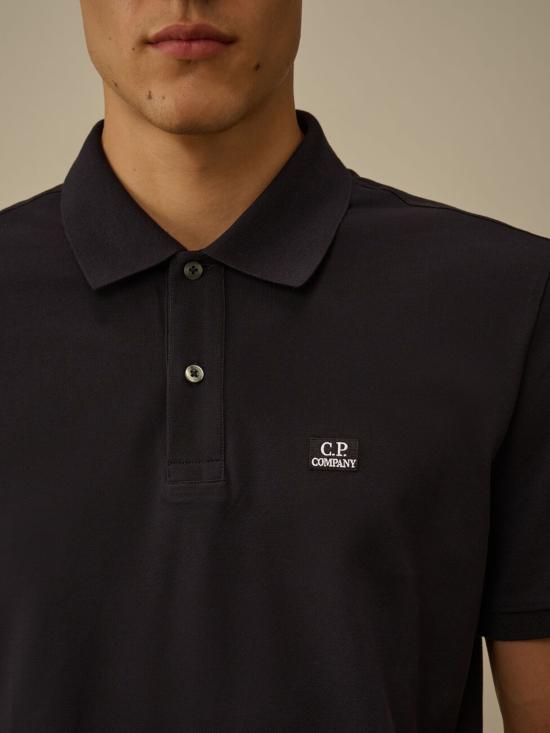 26SS 씨피 컴퍼니 스트레치 피케 숏슬리브 RCCMPL721A 005263W888 Blue - C.P. COMPANY