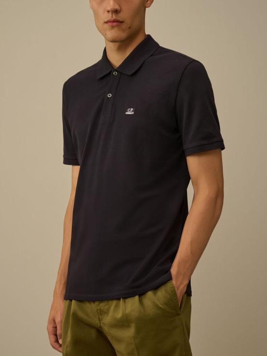 26SS 씨피 컴퍼니 스트레치 피케 숏슬리브 RCCMPL721A 005263W888 Blue - C.P. COMPANY