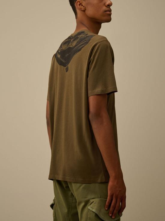 26SS 씨피 컴퍼니 반팔 티셔츠 RCCMTS725A 005100W683 Green - C.P. COMPANY