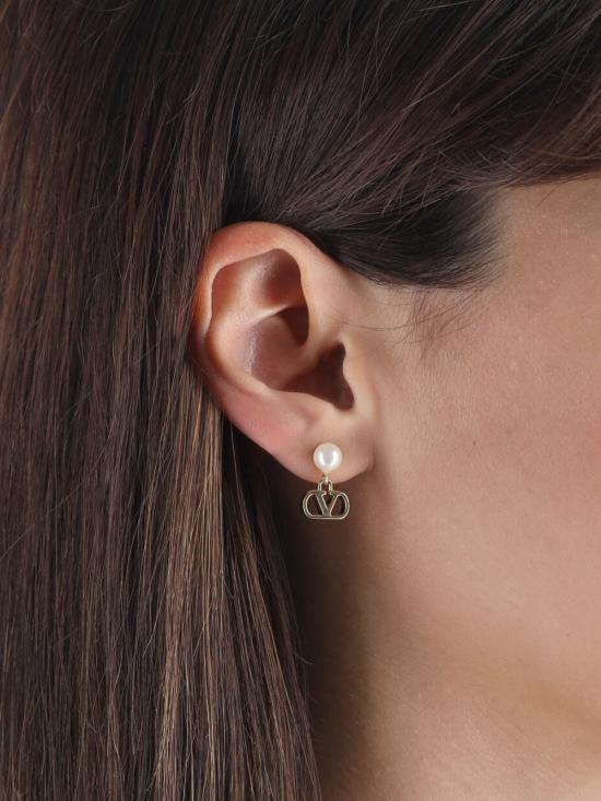 26SS 발렌티노 가라바니 이어링 8W2J0X81DHCR5G ARGENTO DOM - VALENTINO GARAVANI